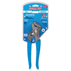Channellock SpeedGrip 8 in. Carbon Steel Tongue and Groove Pliers