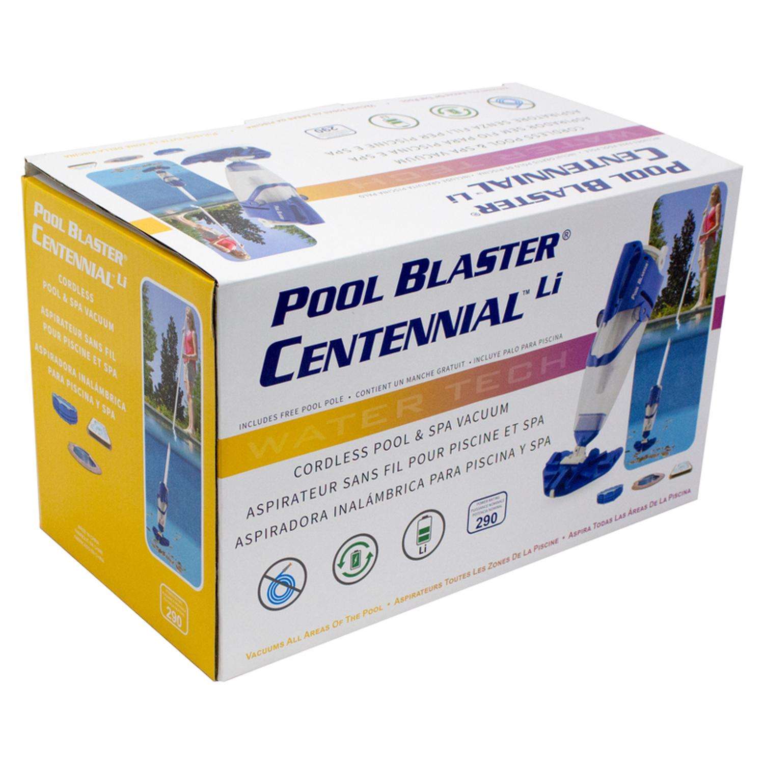 Pool Blaster Centennial Li Pool Vacuum 5.75 in. H X 10.5 in. W X 26 in