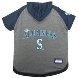 Pets First Team colors Seattle Mariners Dog Hoodie Small