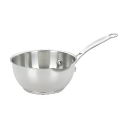 Cuisinart Chef's Classic Stainless Steel Saucepan 1 qt Silver