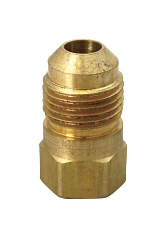 JMF 3/8 in. Flare x 3/8 in. Dia. FIP Brass Adapter - Ace Hardware