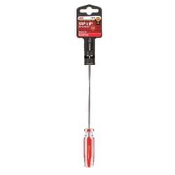 Ace 1/8 in. S X 6 in. L Slotted Screwdriver 1 pc