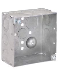 Southwire Old Work Square Galvanized Steel Weatherproof Box Silver