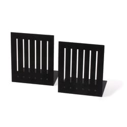 Spectrum 6.3 in. H X 4.5 in. L Steel Bookends