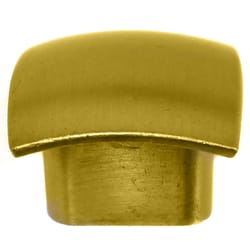 Laurey Aventura Square Cabinet Knob 1-1/2 in. D 1 in. Champagne Bronze 1 pk