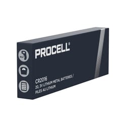 Procell Lithium Coin CR2016 3 V Battery PC2016 5 pk