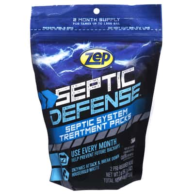 Zep for septic tank