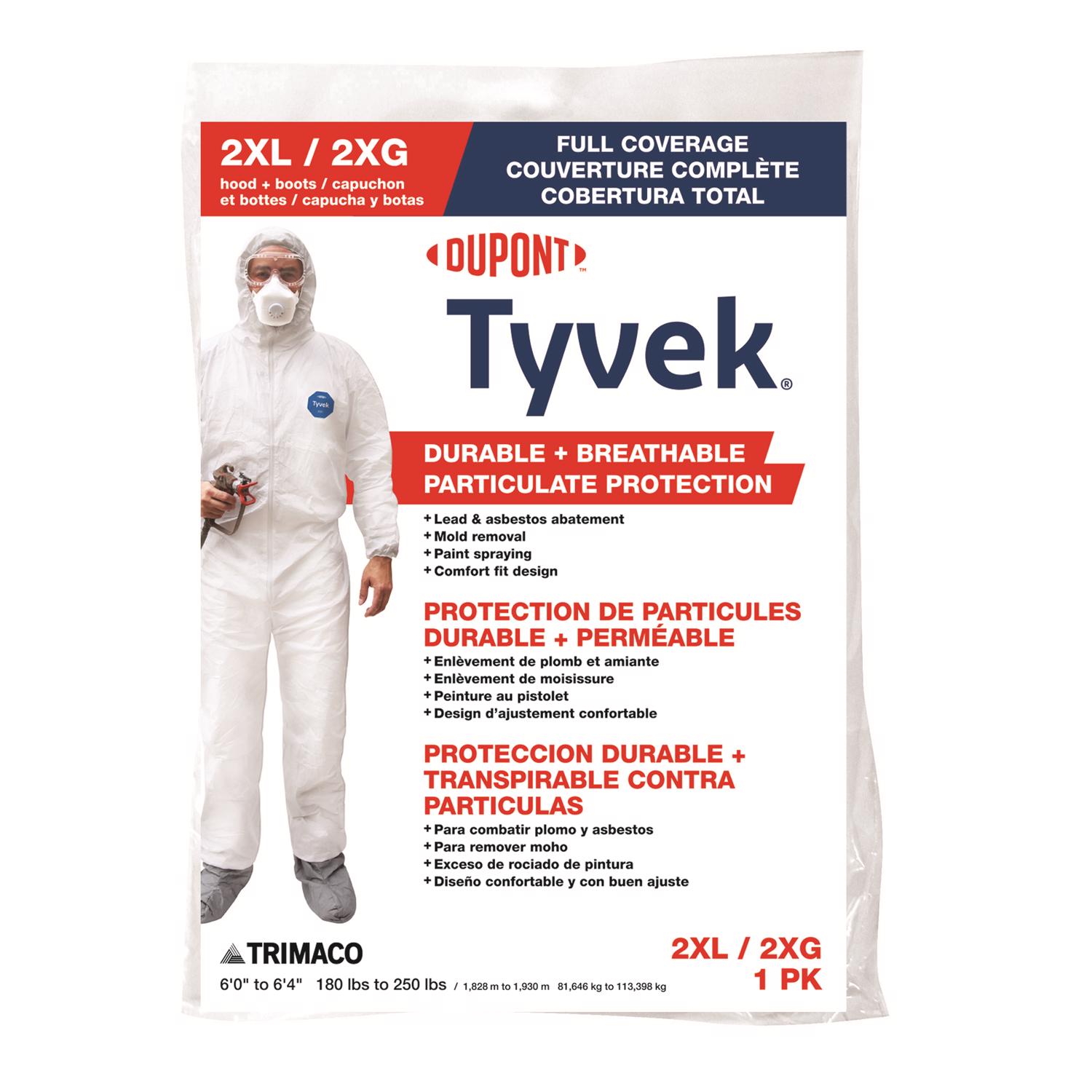 Trimaco Tyvek Coveralls with Hood & Boots
