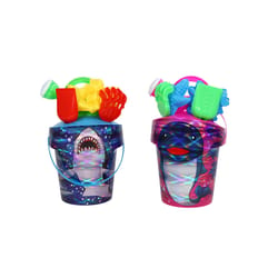 Water Sports Assorted Plastic sea animal Sand Mold/Shovel Set