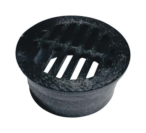 NDS 10 8 In. Round Grate, Black