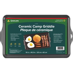 Coghlans Black Camp Griddle 10 in. W X 16.5 in. L 1 pk