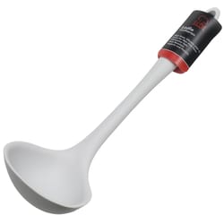 Chef Craft Premium Gray Silicone/Steel Soup Ladle