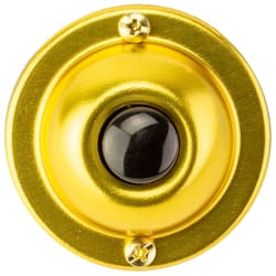 Newhouse Lighting Gold Metal Wired Door Chime Buzzer