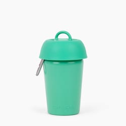 Springer Green Flip Plastic Pet Travel Bottle For Dogs