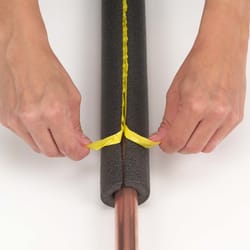 M-D BUILDING PRODUCTS Self Sealing 1/2 in. X 6 ft. L Polyethylene Pipe Insulation
