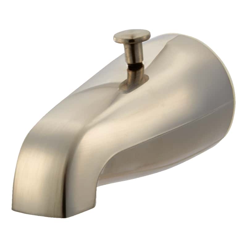 Ace n/a Brushed Nickel Bathtub Diverter Spout Ace Hardware