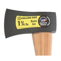 Collins 1.75 lb Single Bit Hunting Axe 14.75 in. Wood Handle