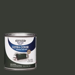 Rust-Oleum Painters Touch Ultra Cover Gloss Hunter Green Water-Based Paint Exterior and Interior 8 o