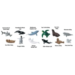 Safari Ltd. Toobs Baby Sea Life Toy Multicolor 12 pc