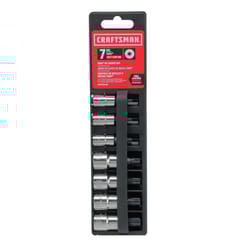 Craftsman 1/4 and 3/8 in. drive Torx Bit Socket Set 7 pc