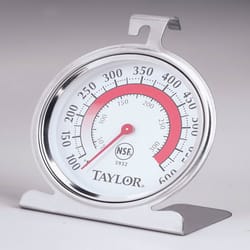 Polder Safe Serve Instant Read Thermometer, Silver