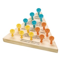 Toysmith Peg Game Multicolored 1 pc