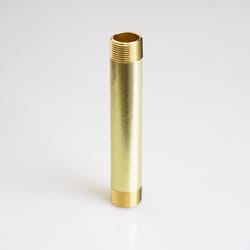 ATC 3/4 in. MPT X 3/4 in. D MPT Yellow Brass Nipple 6 in. L