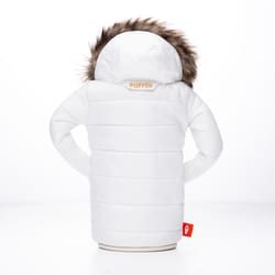 Puffin Drinkwear 16 oz White Polyester Bottle Holder