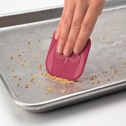 Tovolo Pink Nylon Pan Scraper Set