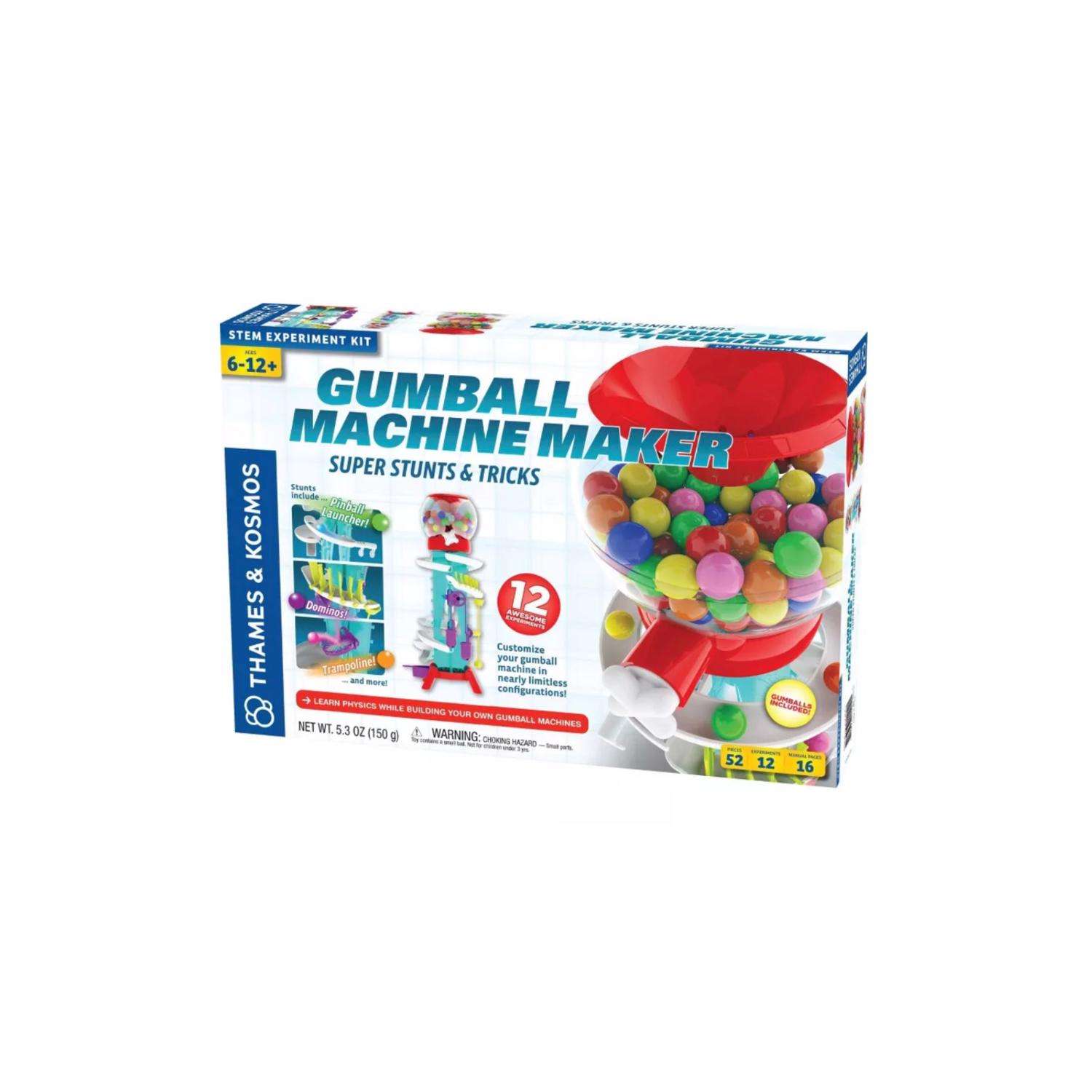 Thames & Kosmos Gumball Machine Maker Stem Experiment Kit Multicolored