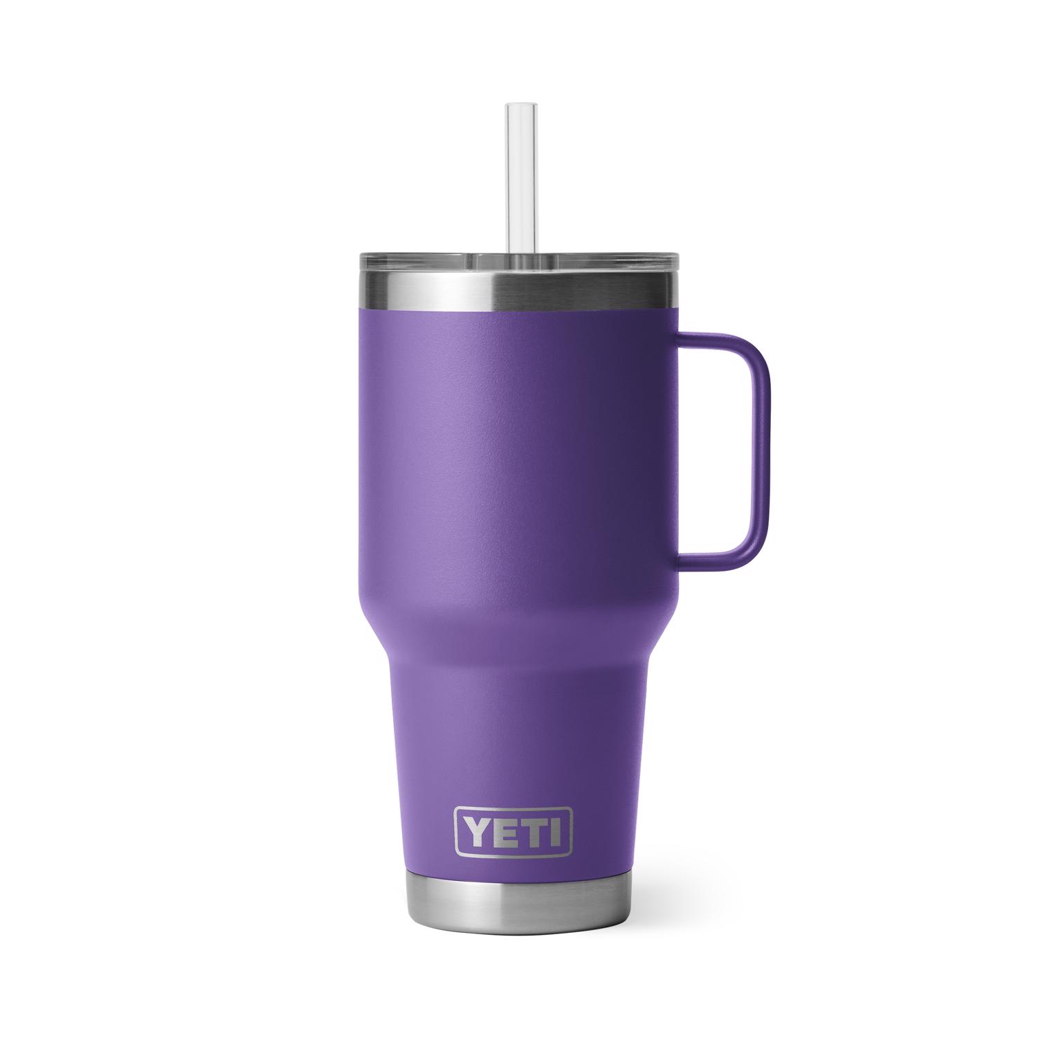 Photos - Other Accessories Yeti Rambler 35 oz Peak Purple BPA Free Straw Mug 21071502361 