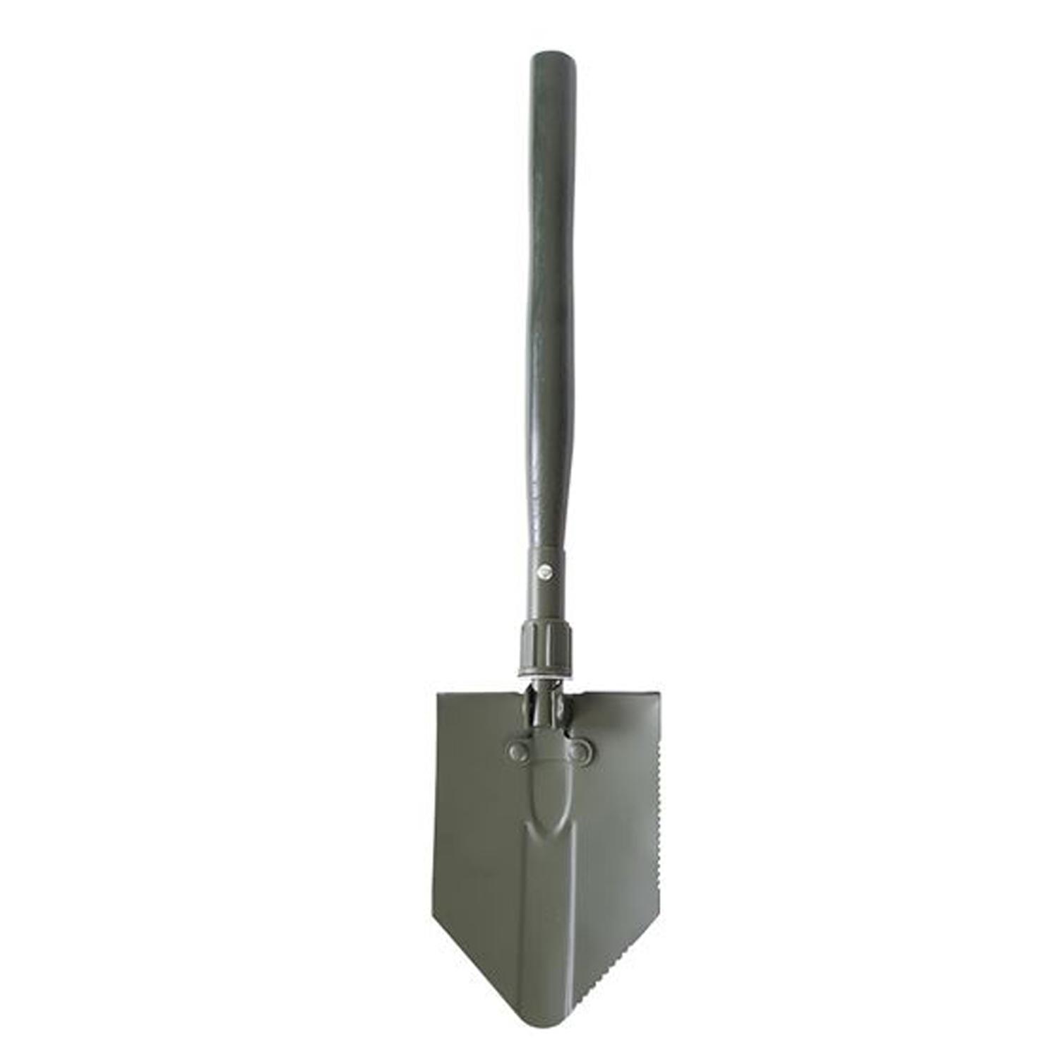 Stansport Green Folding Shovel 2.2 in. H X 6 in. W X 18.75