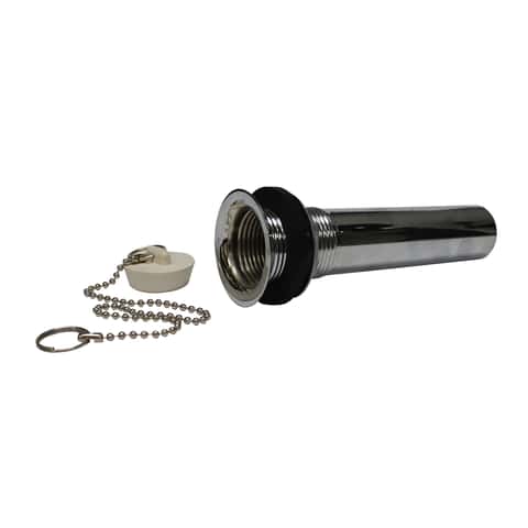 Plumb Pak 1-1/4 in. D Chrome Plated Brass Lavatory Sink Drain Mfr# PP820-75 - Ace Hardware
