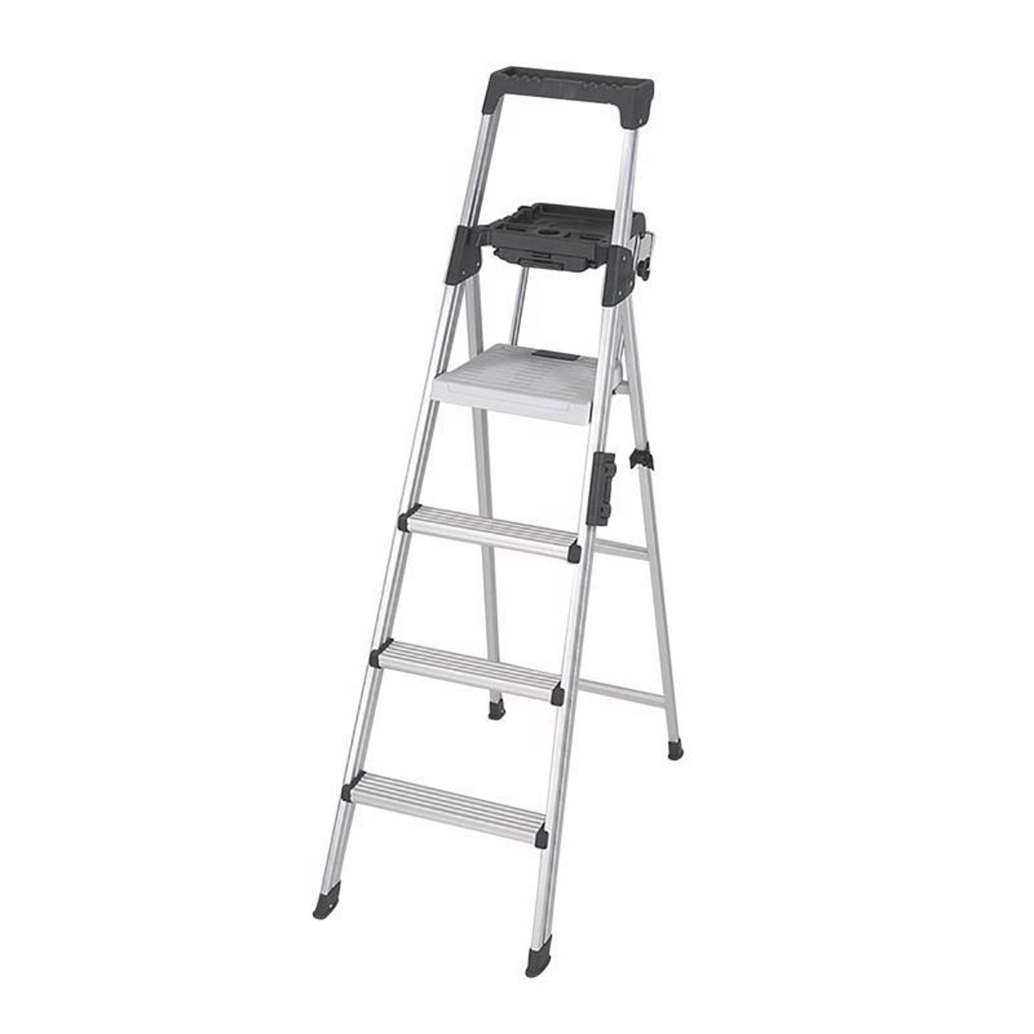 Cosco Signature Series 6 ft. H Aluminum Step Ladder Type IA 300 lb. capacity Sansujyuku sansujyuku.com