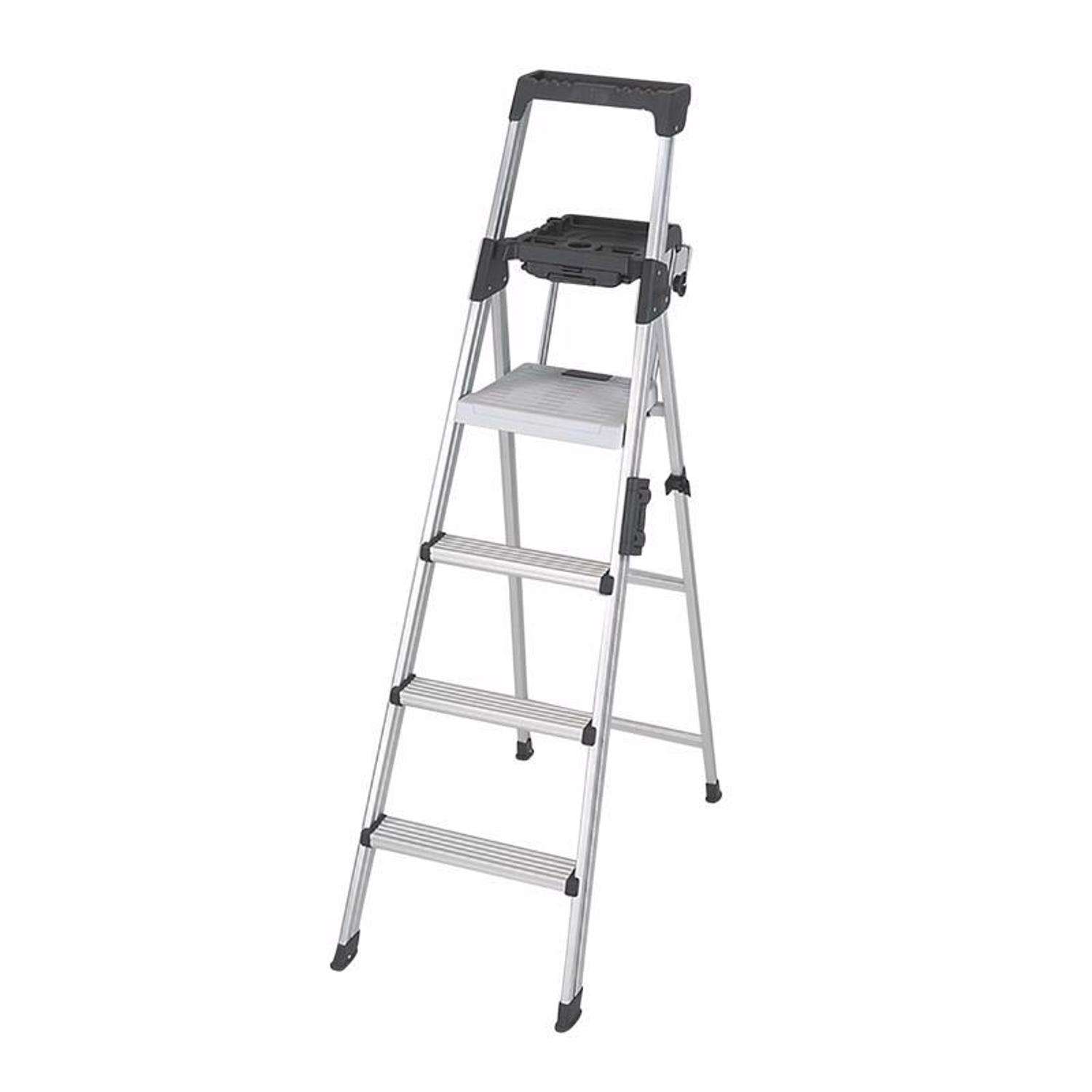 Cosco Signature Series 6 ft. H Aluminum Step Ladder Type IA 300 lb ...