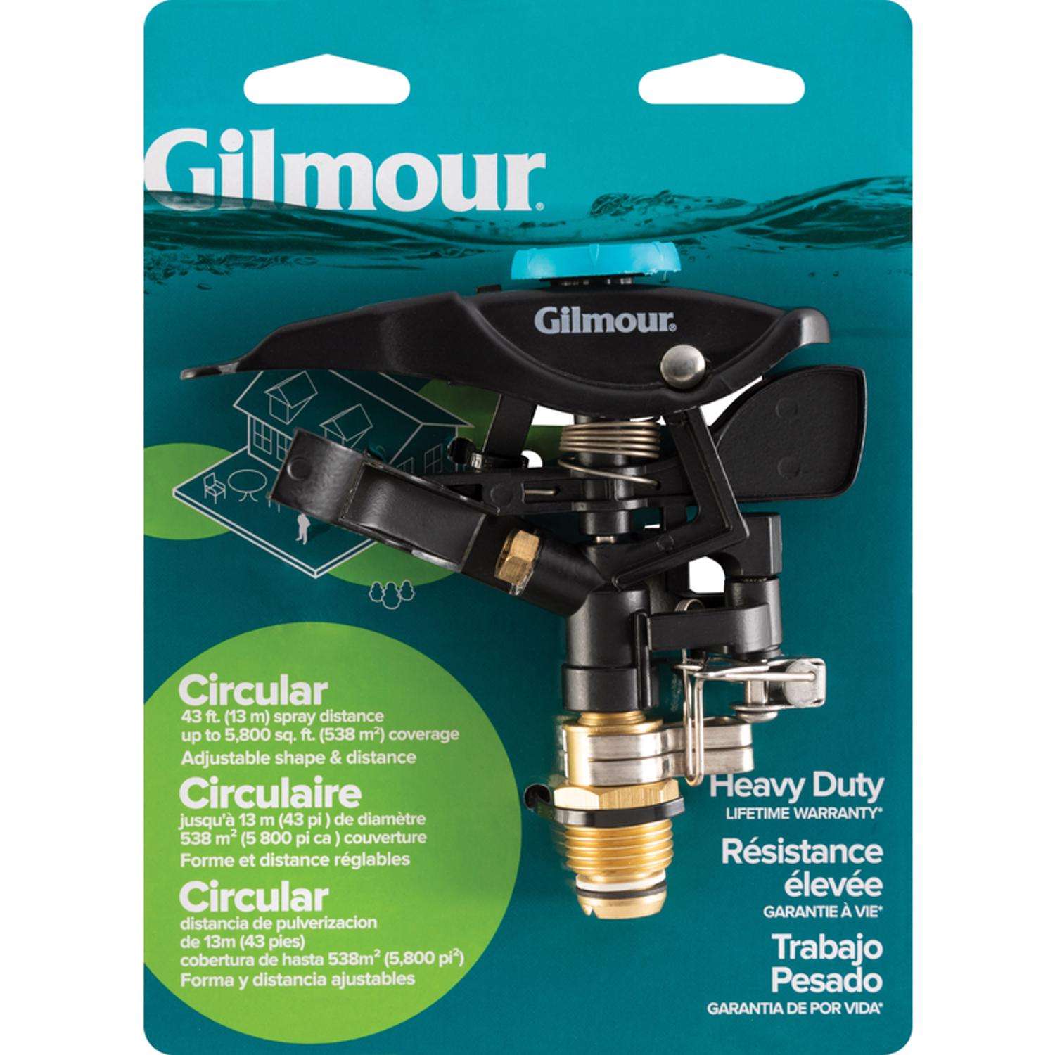 Gilmour Impulse Sprinkler 5800 sq ft 1 pk Ace Hardware