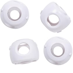 Safety 1st White Plastic Door Knob Covers 4 pk