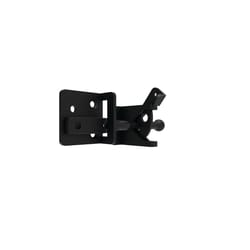 Barrette Outdoor Living 2.43 in. L Black Steel Gravity Latch 1 pk