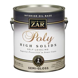 ZAR Semi-Gloss Clear Oil-Based Polyurethane 1 gal