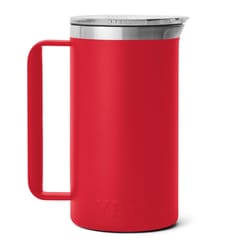 YETI 64 oz Rescue Red Pitcher Stainless Steel