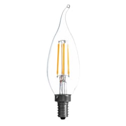 Sylvania Truwave B10 E12 (Candelabra) LED Bulb Soft White 60 Watt Equivalence 2 pk