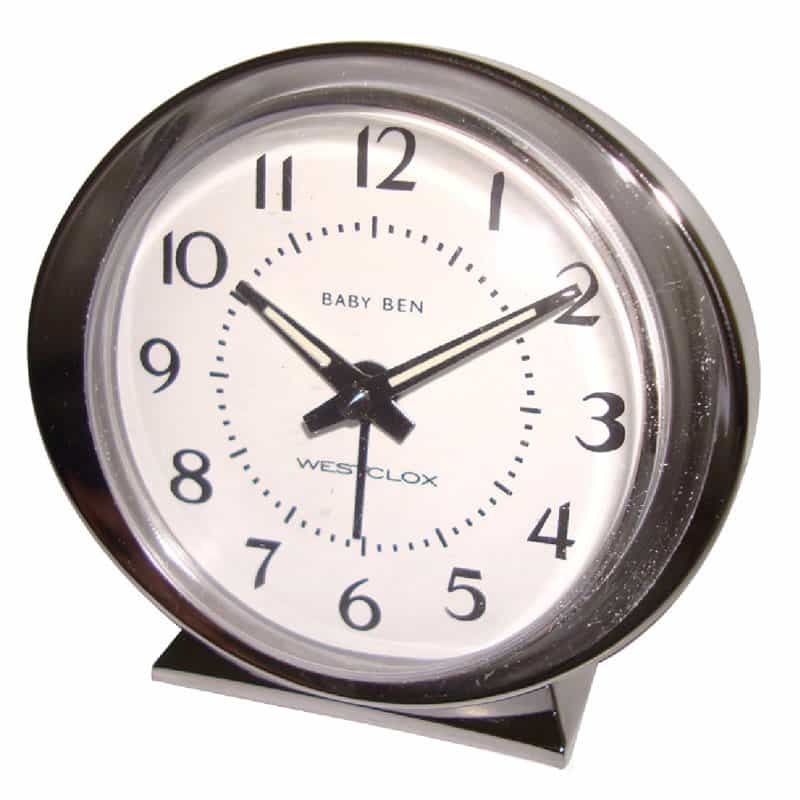 Westclox 3.5 in. Silver Alarm Clock Analog Ace Hardware