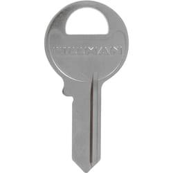 Hillman Traditional Key House/Office Padlock Key Blank 69 M1 Single For Master Padlocks