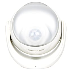 Lumenology Motion-Sensing Battery Powered LED White Security Light