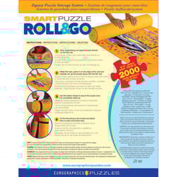Eurographics Roll & Go Puzzle Roll-up Mat Multicolored 2000 pc