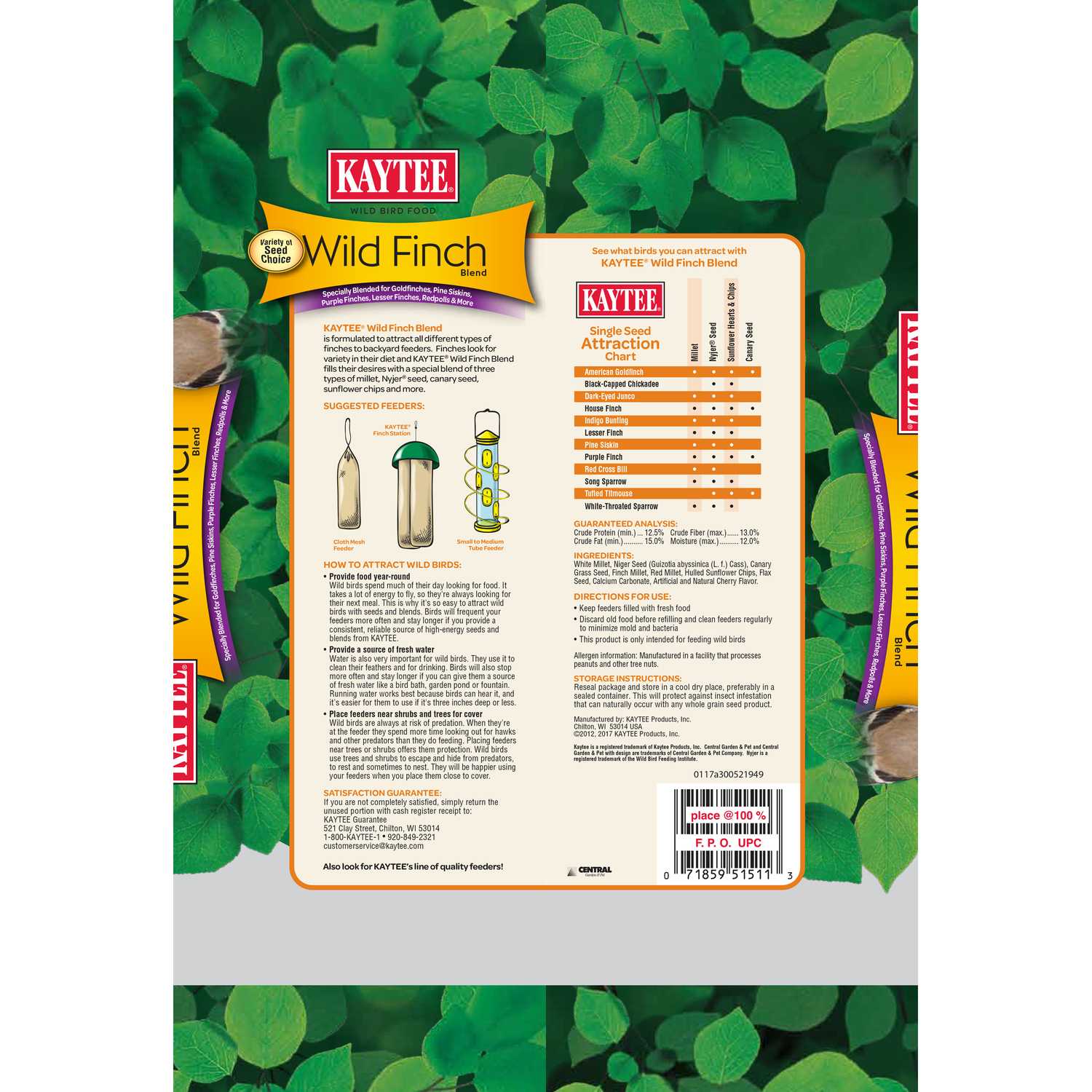 Kaytee Finch Wild Bird Food Canary Grass Seed 3 lb. Ace Hardware