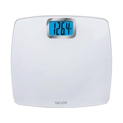 Taylor 440 lb Digital Bathroom Scale White