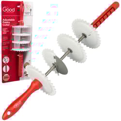 Good Cooking Red/White Plastic Pastry Cutter