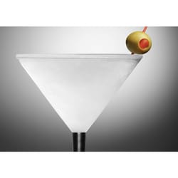 Prodyne Iced 10 oz Clear Acrylic Martini Glass