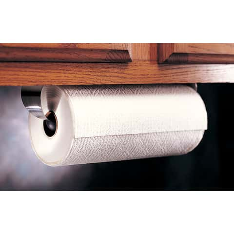 iDesign Clarity Plastic Paper Towel Holder 2.25 in. H X 4.75 in. W X 11.25  in. L - Ace Hardware